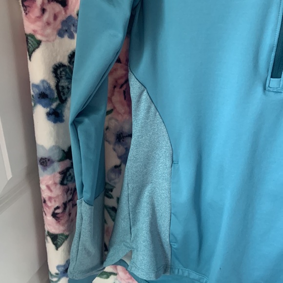 Under Armour quarter zip long sleeve Teal - Picture 9 of 9